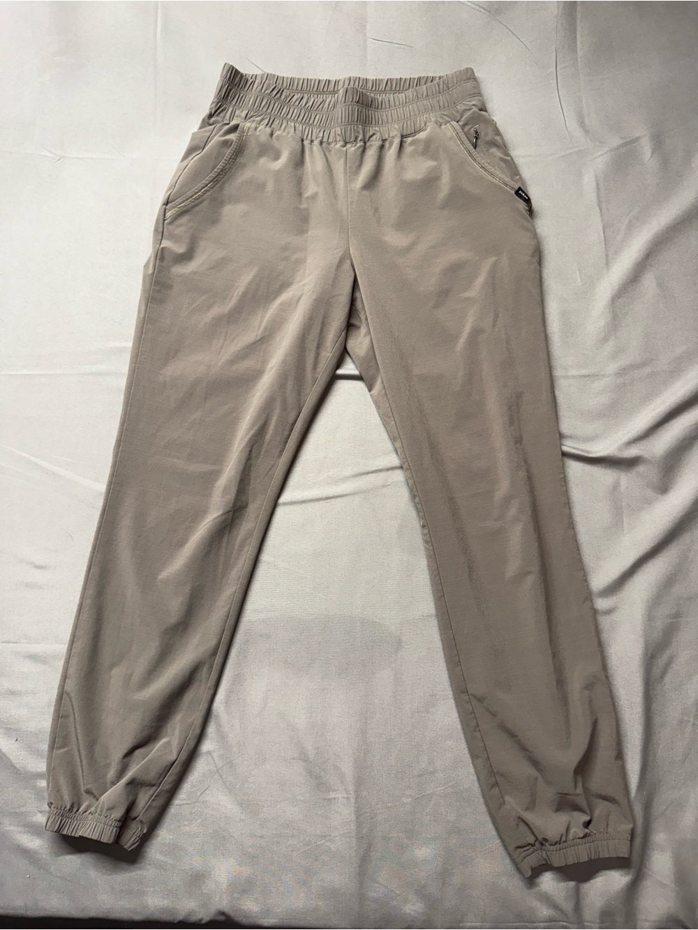 Prana Womens Jogger Pants in Olive Green
